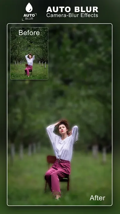 Auto Blur Background - DSLR Screenshots