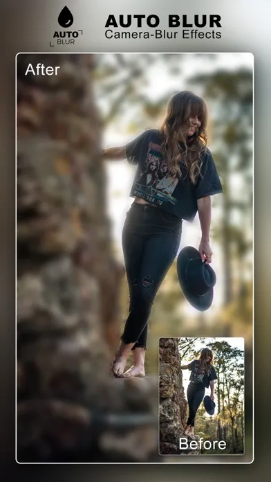 Auto Blur Background - DSLR Screenshots