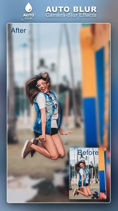 Auto Blur Background - DSLR Screenshots