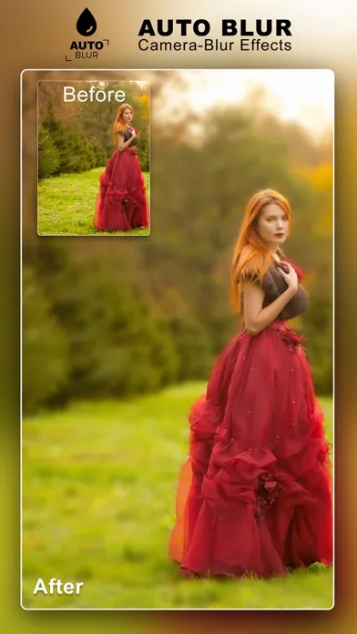 Auto Blur Background - DSLR Screenshots