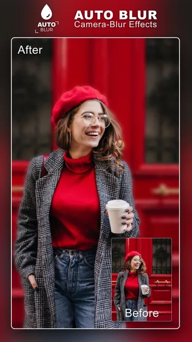 Auto Blur Background - DSLR Screenshots