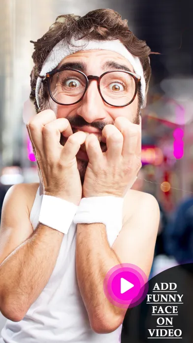 Capturas de tela do Add Face to Funny Video