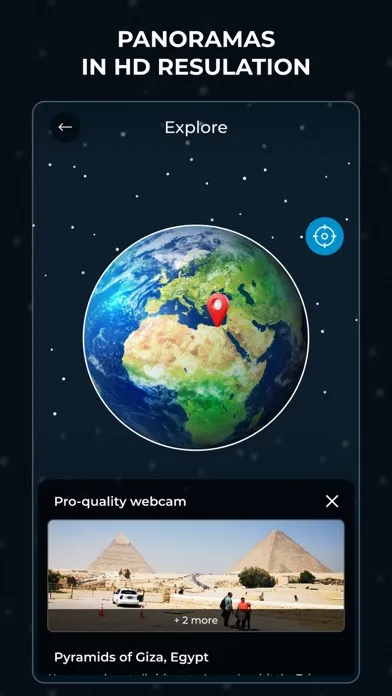 Globe Earth 3D - Live Map 스크린샷