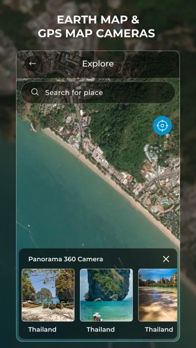 Globe Earth 3D - Live Map 스크린샷