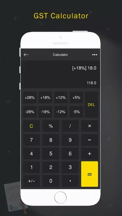 Capturas de tela do GST Calculator & Rate Finder