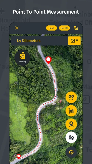 Land Distance Area Calculator應用截圖