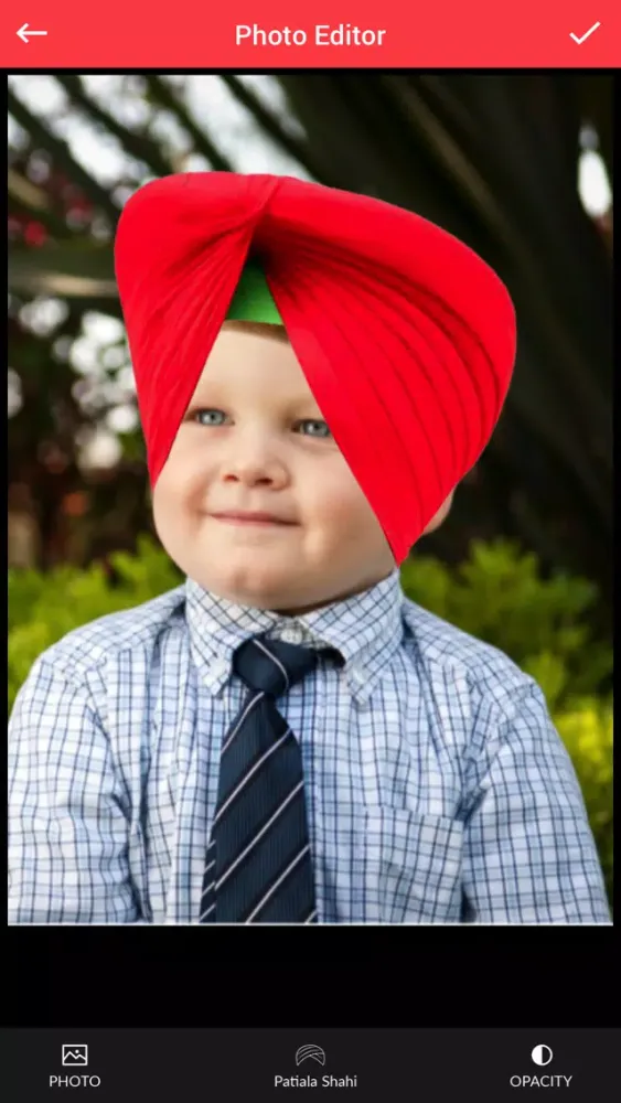 ภาพหน้าจอของ Patiala Shahi Photo Editor -Patiala Shahi Sticker