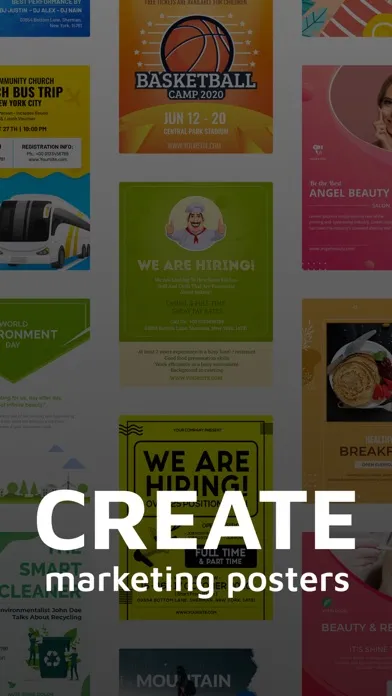 Digital Ads & Poster Maker Screenshots