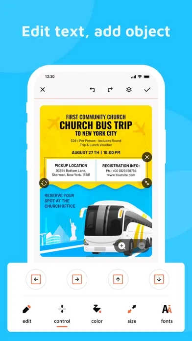 Digital Ads & Poster Maker Screenshots