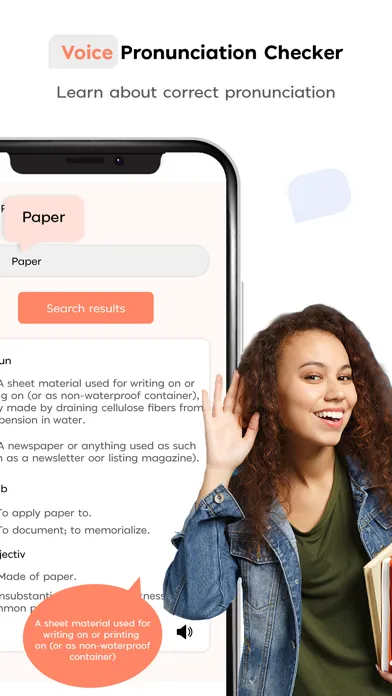 Tangkapan layar Voice Pronunciation Checker