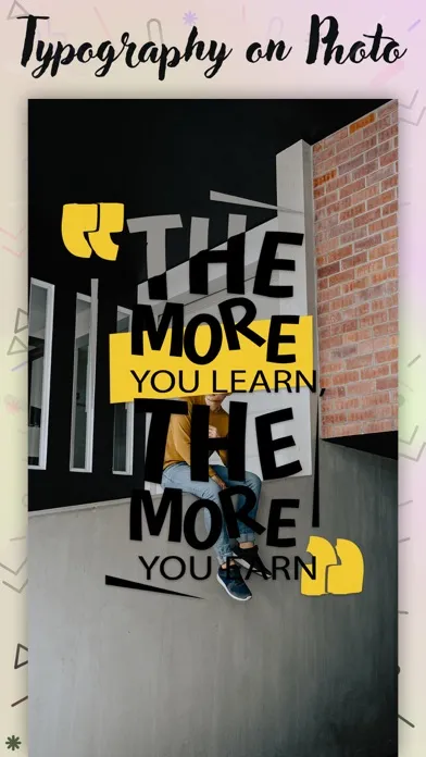 Typography Quotes Creator应用截图