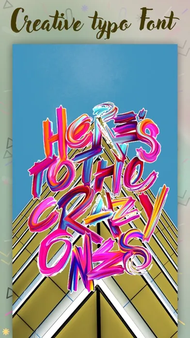 Typography Quotes Creator应用截图