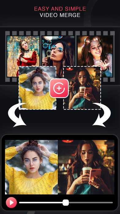 Tangkapan layar Video Merge: Easy Video Joiner