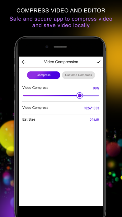 Zrzuty ekranu Video Resizer - Video Compress