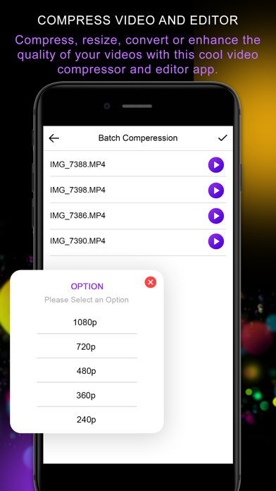 Zrzuty ekranu Video Resizer - Video Compress