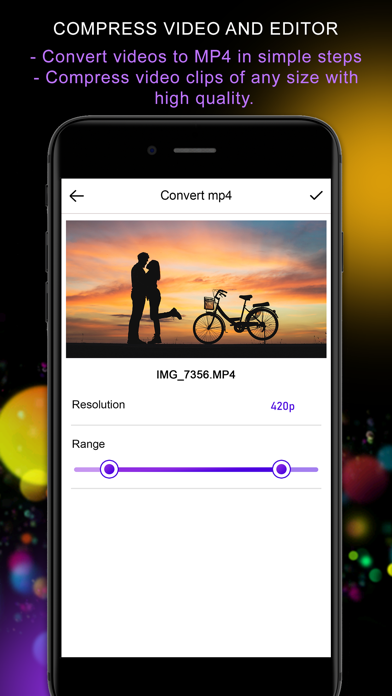 Zrzuty ekranu Video Resizer - Video Compress