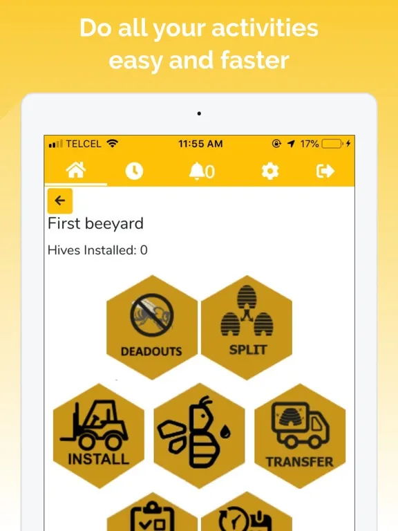 صور Beekeeper App iPad 