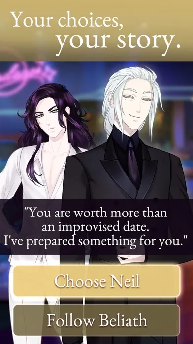 Tangkapan layar Moonlight Lovers Neil