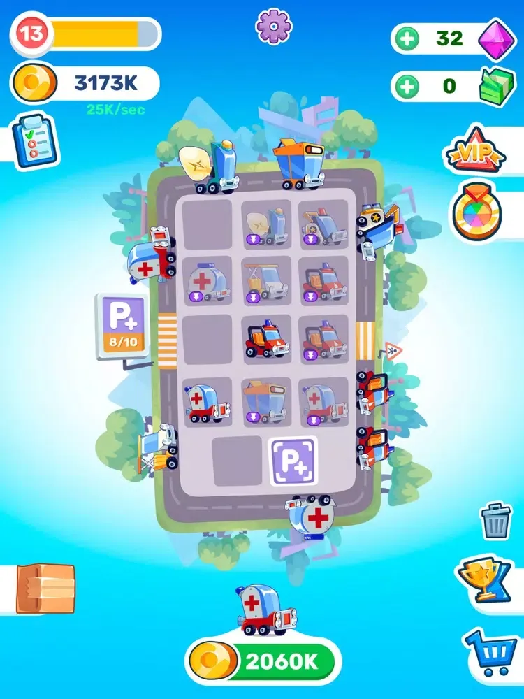 Capturas de pantalla de Merge & Beep: Tycoon clicker iPad 