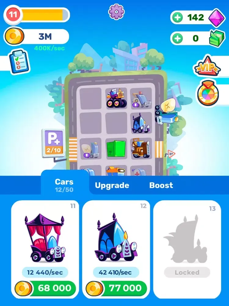 Capturas de pantalla de Merge & Beep: Tycoon clicker iPad 