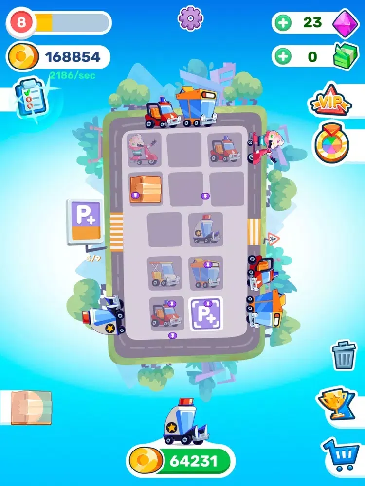 Capturas de pantalla de Merge & Beep: Tycoon clicker iPad 