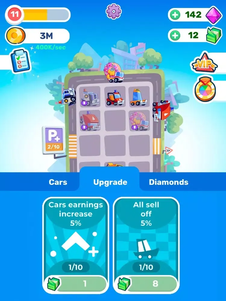 Capturas de pantalla de Merge & Beep: Tycoon clicker iPad 