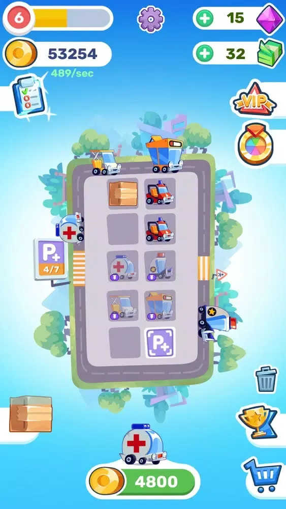Capturas de pantalla de Merge & Beep: Tycoon clicker
