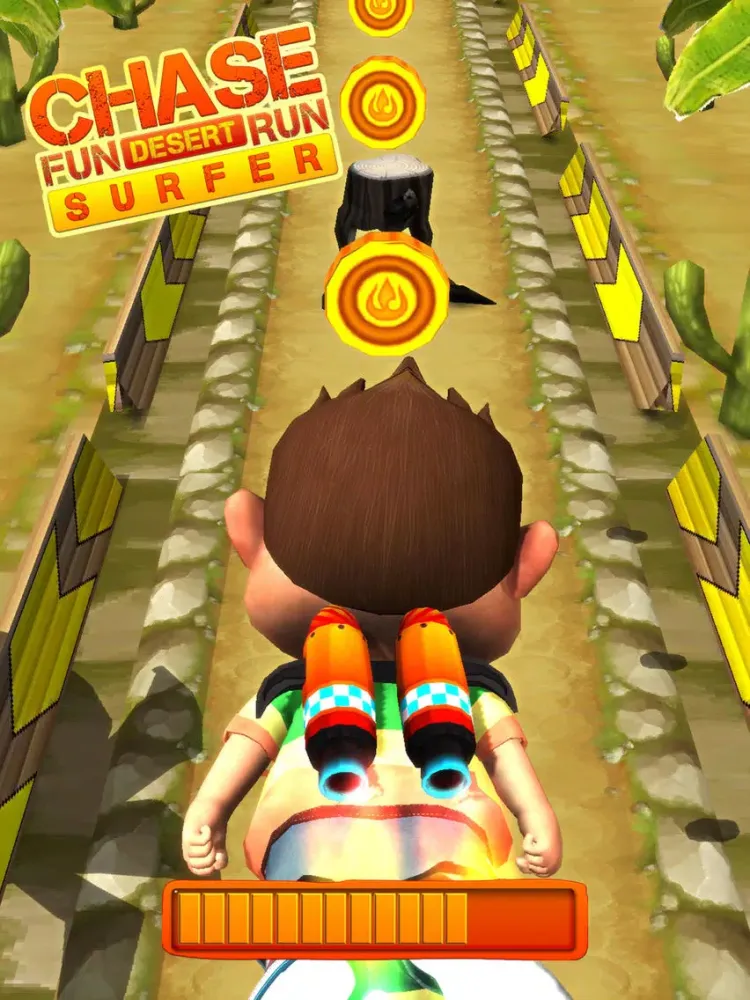 Screenshot di Chase Fun Run Desert Surfer iPad 