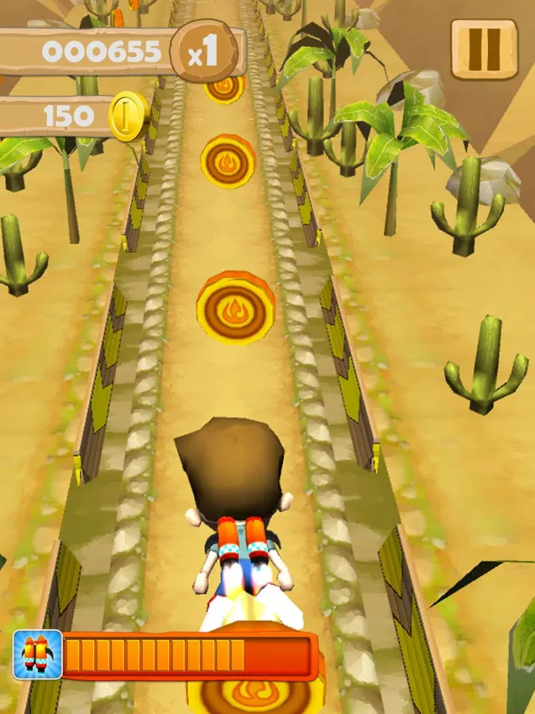Screenshot di Chase Fun Run Desert Surfer iPad 