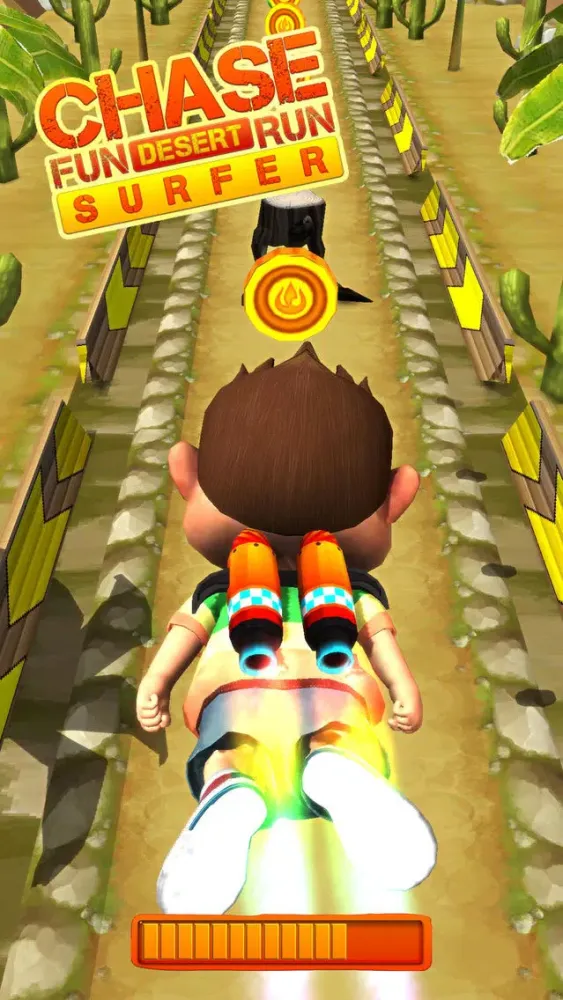 Screenshot di Chase Fun Run Desert Surfer