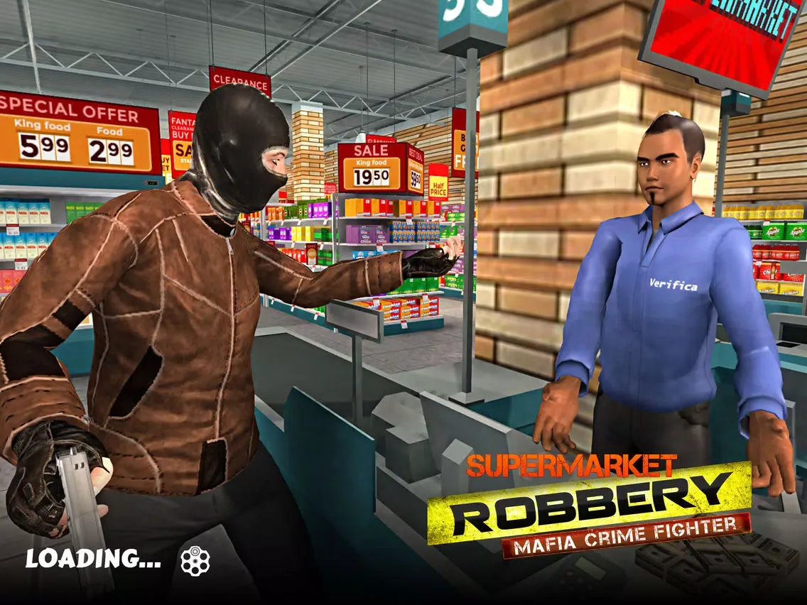 Скриншоты Supermarket Robbery Crime Game iPad 