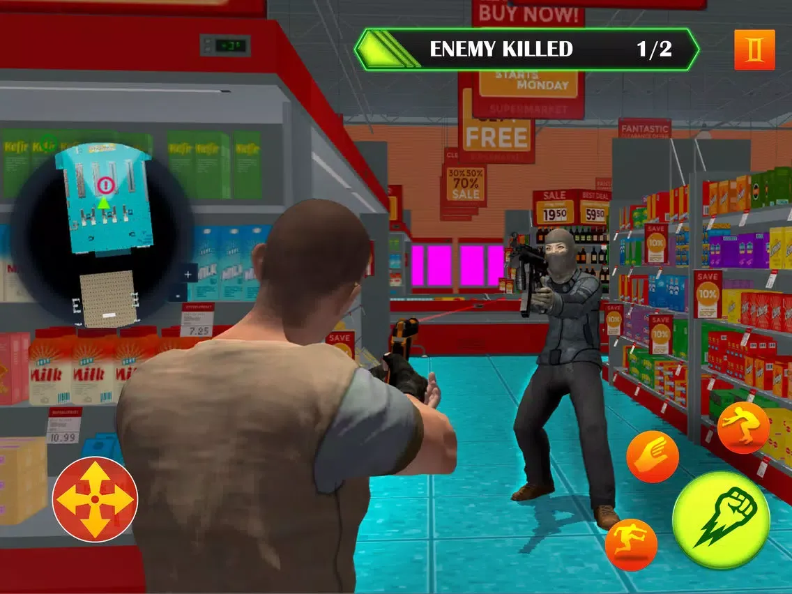 Скриншоты Supermarket Robbery Crime Game iPad 