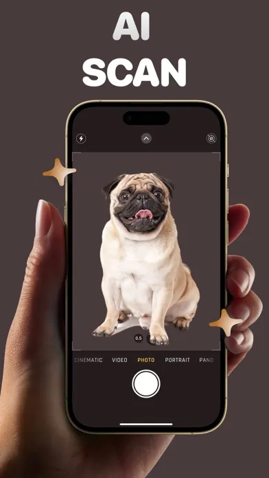 Tangkapan skrin Dog Breed Identifier: AI