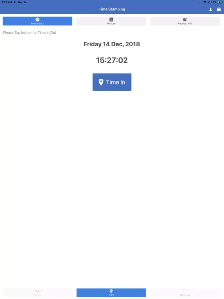 BeFree Timestamps iPad 应用截图