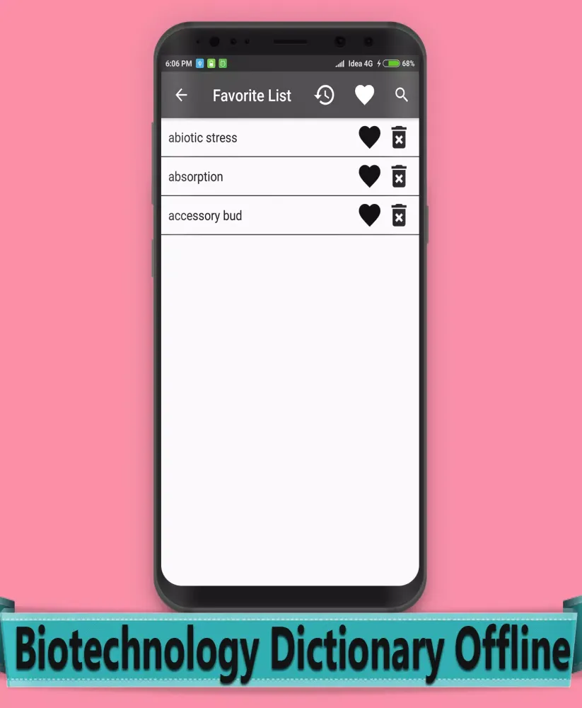 Biotechnology Dictionary Offline Screenshots