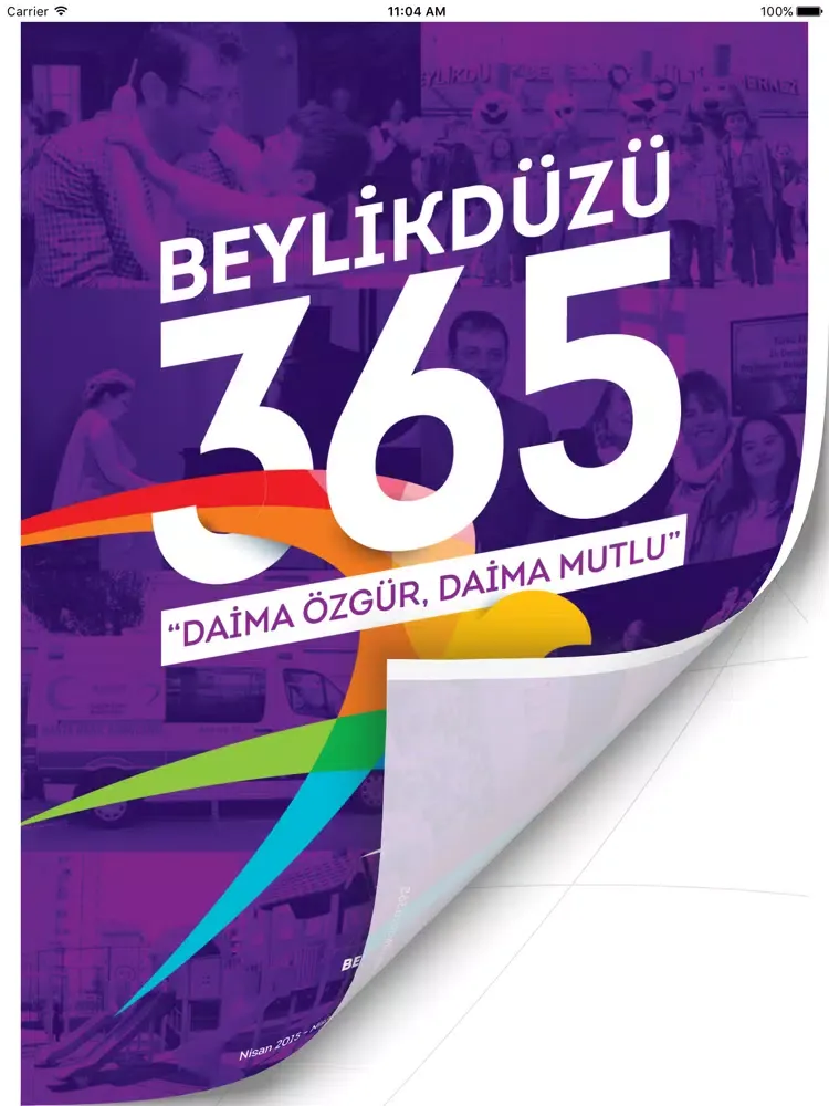 ภาพหน้าจอของ Beylikdüzü e-Dergi iPad 