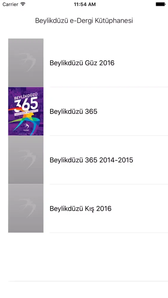 ภาพหน้าจอของ Beylikdüzü e-Dergi