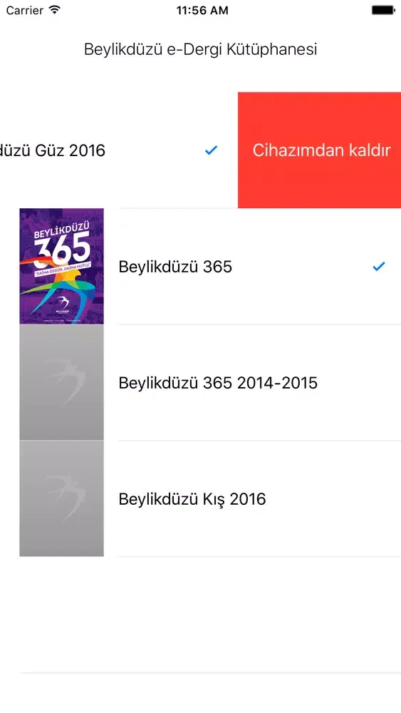 ภาพหน้าจอของ Beylikdüzü e-Dergi