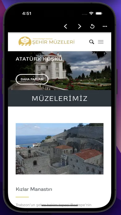 Zrzuty ekranu Museums of Trabzon