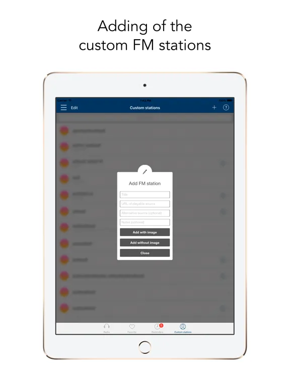 Worldwide Radio live iPad  Screenshots