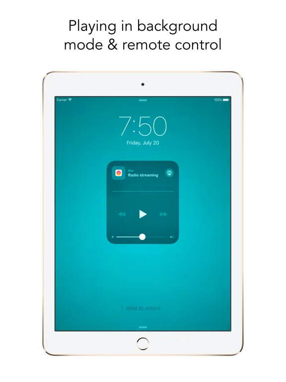 Worldwide Radio live iPad  Screenshots