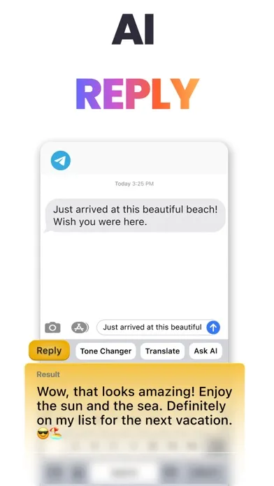AI Keyboard: KeyAI स्क्रीनशॉट