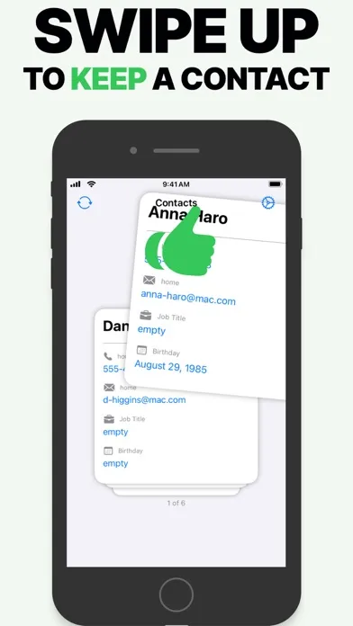 Zrzuty ekranu Delete Contacts - Cleanly