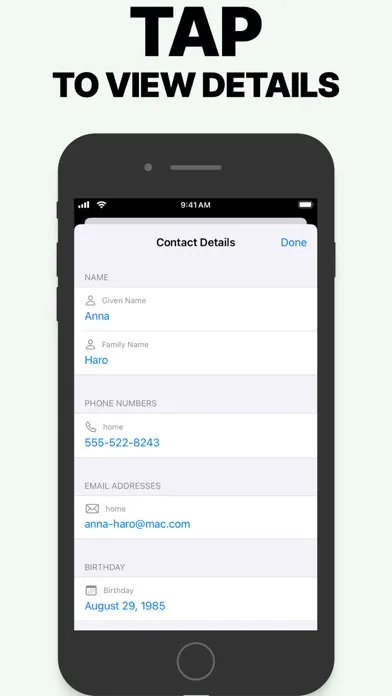 Zrzuty ekranu Delete Contacts - Cleanly
