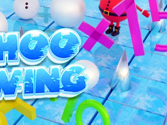 Capturas de tela do Plichoo Snowing iPad 