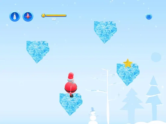 Capturas de tela do Plichoo Snowing iPad 