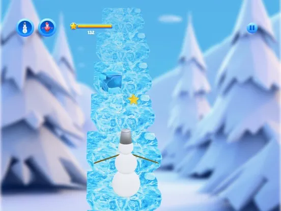Capturas de tela do Plichoo Snowing iPad 