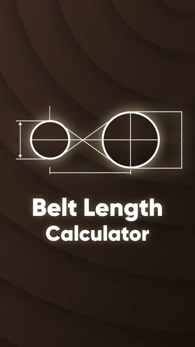 Capturas de tela do Belt Length Calculator 2PS