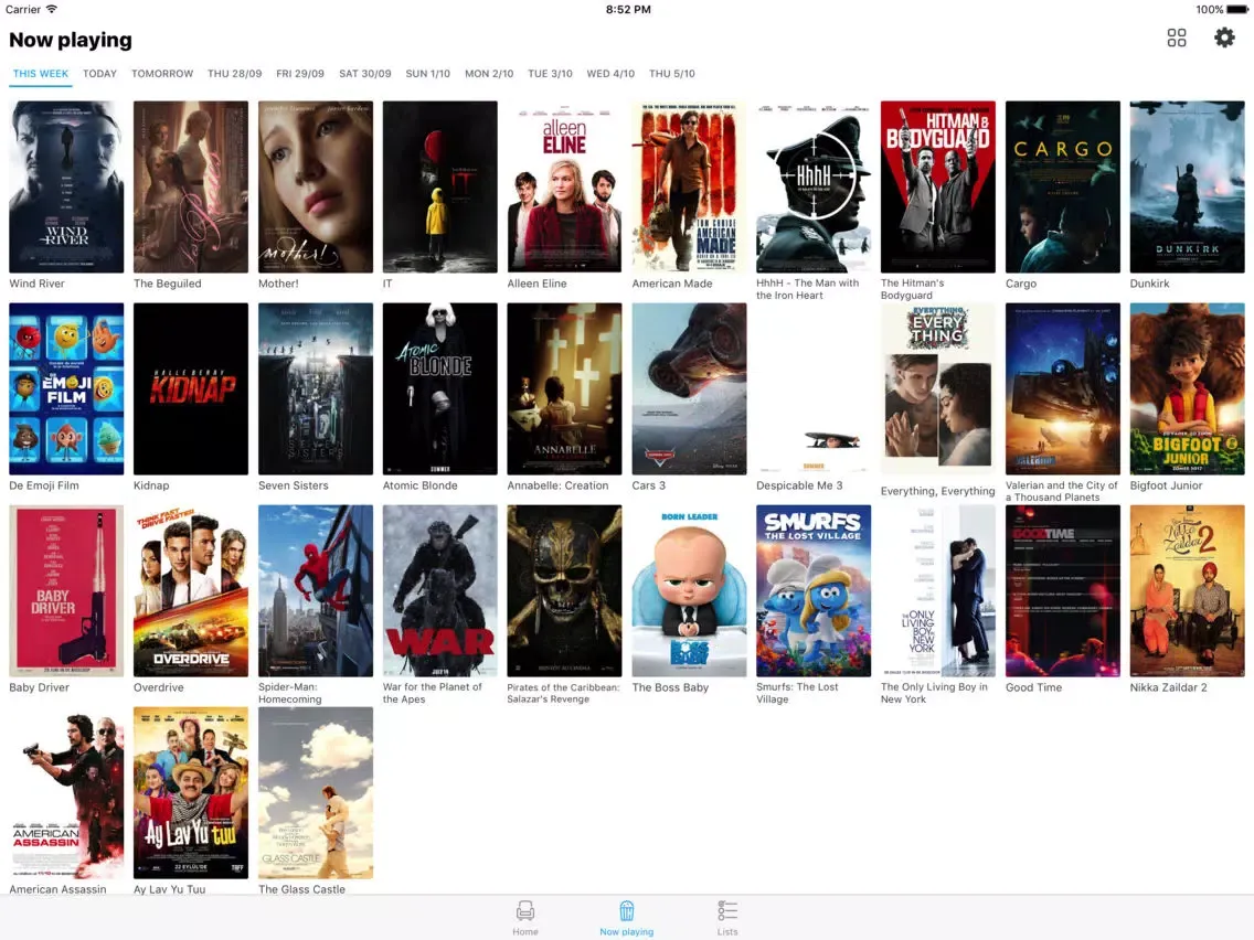 Captures d'écran de Cinemapp - Movie guide iPad 