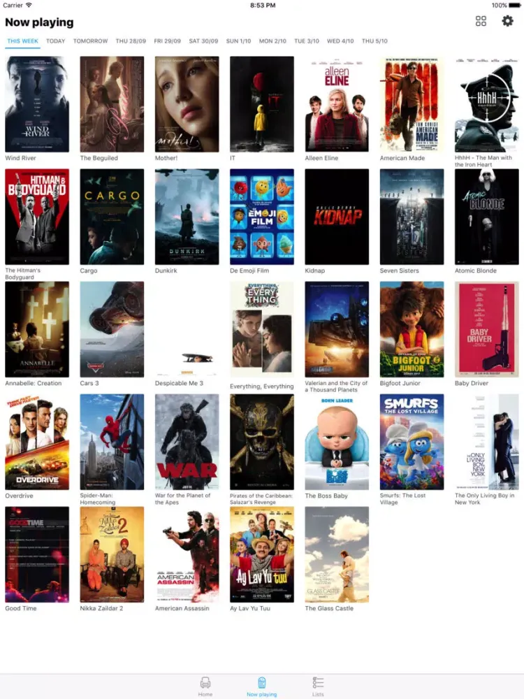 Captures d'écran de Cinemapp - Movie guide iPad 